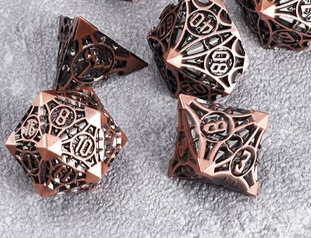 7 Dice Sets That Will Make Your Next D&D Character Shine (For Under 50$).